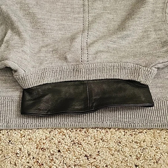 Milly gray sweater sz M - Picture 14 of 15